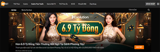 Casino truc tuyen 188bet