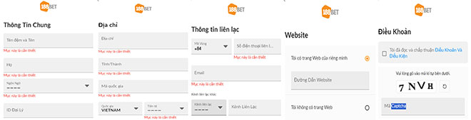 Đăng ký đại lý 188bet