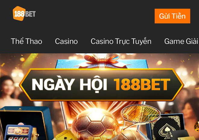 Gửi tiền 188bet