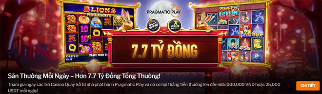 Khuyến mãi Slot game